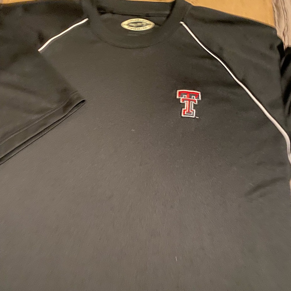 Texas Tech 100% Polyester T Shirt Poly-Dri Colorado Timberline